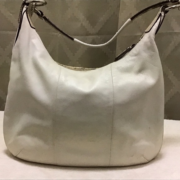 Coach Off White Kristin Embossed Python Hobo Bag L1169-191323 - Picture 2 of 13